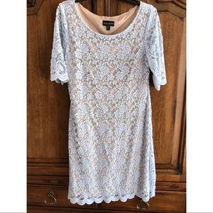 Baby Blue Lace Dress